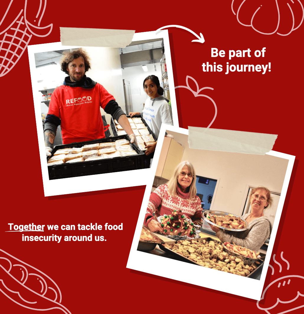 Be part of this journey, and together we can tackle food insecurity